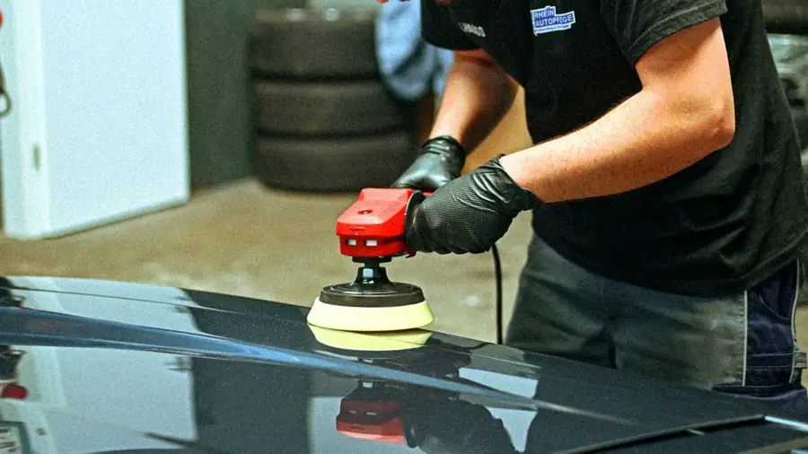 Machine polishing